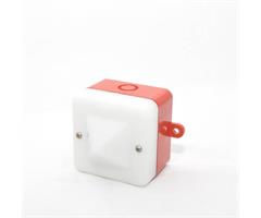 L101XDC024AR.6 E2S L101XDC024AR/W XenonStrobe L101X-A 24vDC [red] 6:WHITE 5J 1Hz/1,5Hz/2Hz IP66 20-28vDC/AC w/Lugs